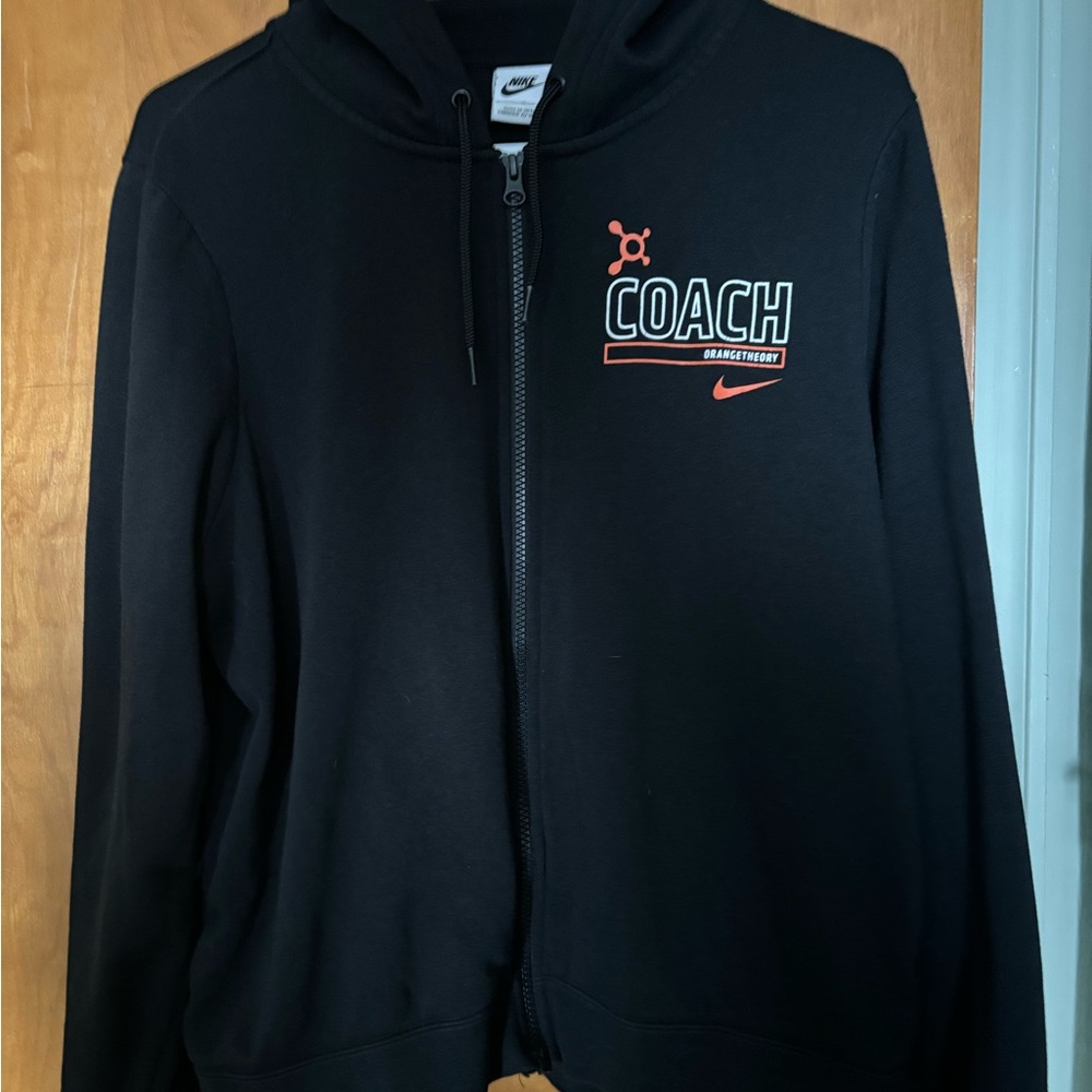 Nike Orangetheory Coach Zip Up Size Large